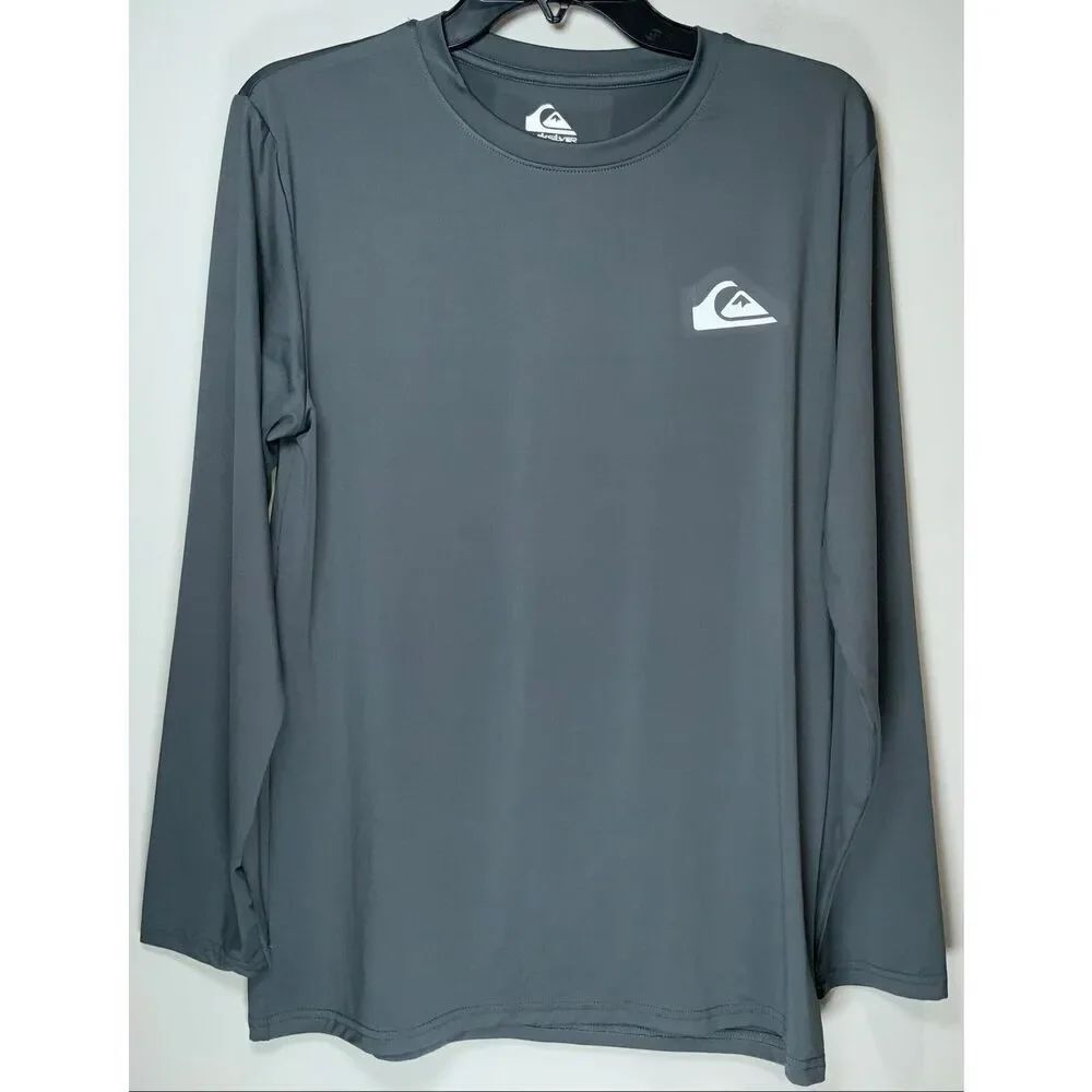 Quicksilver gray long sleeve tee 18/20